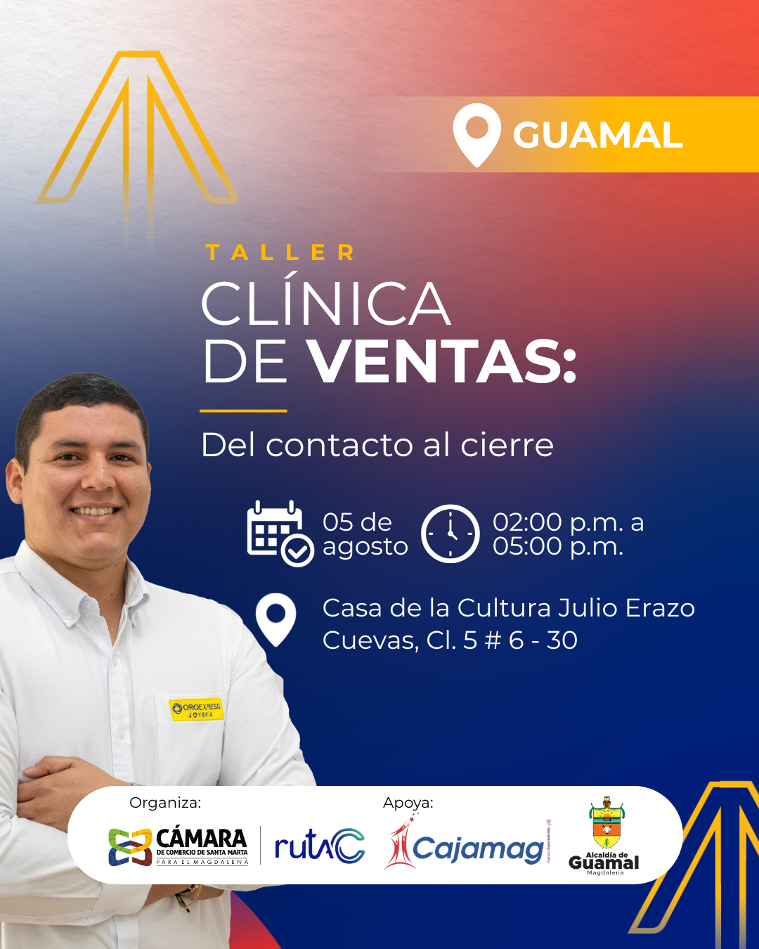 Taller Ruta C | Guamal: Clínica De Ventas "Del Contacto Al Cierre"