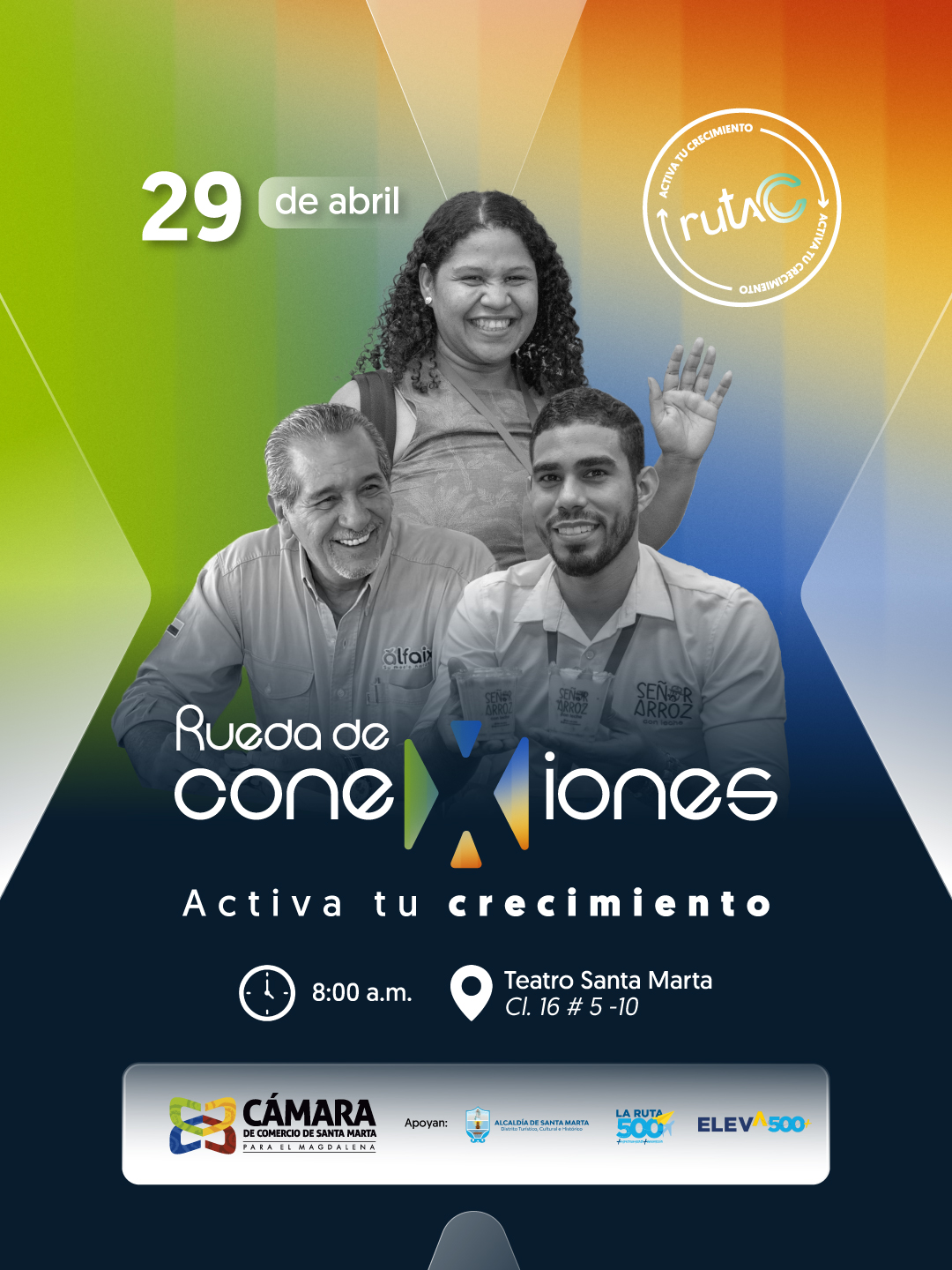 Rueda De Conexiones "Activa Tu Crecimiento"